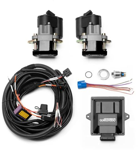 Wilwood Electronic Parking Brake Rear Retrofit Kit - 0.810in Rotor Black