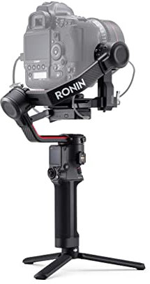 DJI RS 2 Combo – 3-Axis Gimbal Stabilizer for DSLR and Mirrorless Camera, Nikon Sony Panasonic Canon Fujifilm, 4.5kg Payload, Carbon Fiber, Touchscreen, Black