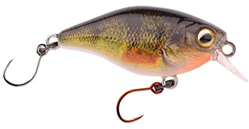 Spro IKIRU MINI Crank 38F SL SH Wobbler Kunstköder für Forelle Barsch - 3,8 cm