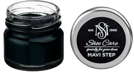 MAVI STEP Multi Oil Balm Wildleder- und Nubuk-Renovierer, cremefarben (133 Dunkelgrün-Grau)