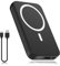 ISIX Magnetische Powerbank 10000mAh Kompatibel mit Magsafe für iPhone 12/13/14/15, Wireless Power Bank Klein aber Stark, PD20W+QC22.5W Schnelles Laden USB-C Externe Handyakkus mit LED-Display, Schwarz