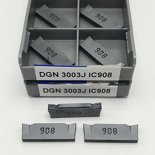 DGN2002J DGN3003J IC908 Inserto in metallo duro Utensile da taglio for scanalatura Utensili for tornio in metallo CNC Inserto for scanalatura e tornitura di alta qualità(DGN2002J IC908)