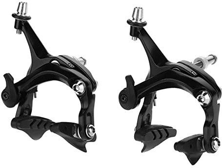 KLLJRFW 1 Paar Fahrradbremssättel Rennrad V-förmiger mechanischer Dual-Pivot-Bremssatz Ersatzteile Zubehör Rennrad V-förmiger mechanischer Dual-Pivot-Bremssatz Zubehör