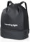 Cozary Mochila Cuerdas - Bolsas de Cuerdas - Gran Capacidad con Compartimentos, Impermeable, Ideal para Deporte, Viajes y Fitness, con Compartimento para Zapatos y Varias Bolsas - Negra