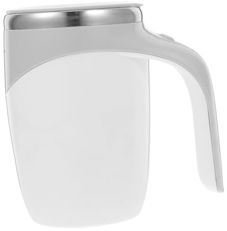 Gatuida Smart Rotating Automatic Mixing Cup Stainless Steel Travel Mug Coffee Stirring Cup Magnetic Stirrer for Tea Hot Drinks