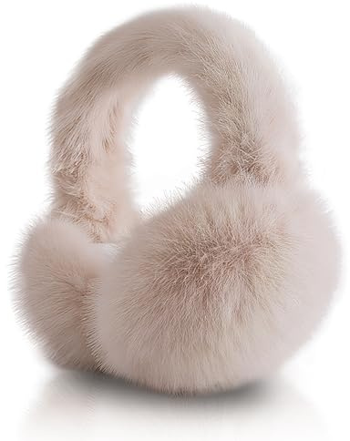 Kuchisity Ohrenwärmer verstellbar, Verdickung Winter Plüsch Ohrenschützer Stylische Ohrbedeckungen für Damen und Herren
