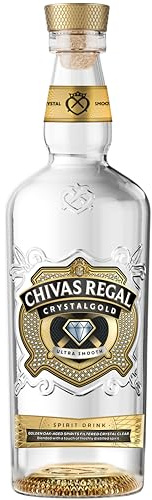 Chivas Regal Crystalgold Spirituose, in amerikanischen und europäischen Eichenfässern gereift, Geschenk-Idee, für genussvolle Abende, 40% Vol., 1 L