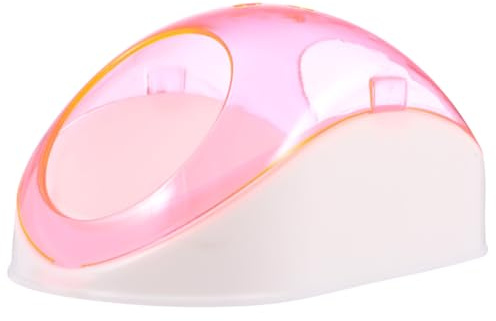 GALPADA Pet Bath Chinchilla Hamster Bathroom Sand Bath Container Scoop Enrichment for Small Pets Random Color