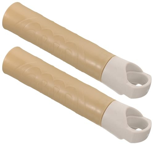 Gadpiparty 2 piezas Empuñaduras para Mango de Escoba Tapas de Plástico Resistentes para Limpieza del Hogar Repuesto Práctico para Trapeador y Recogedor de Unidades Fácil Instalación y