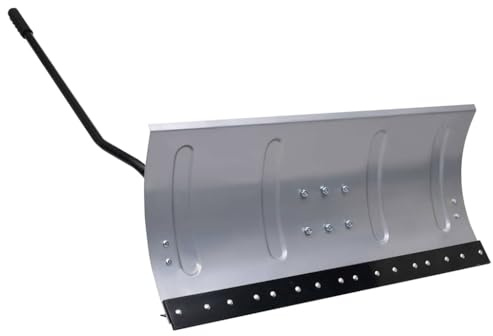 Mokuyary Pala quitanieves para cortacésped 100 cm Pala de Nieve extraíble, para Coche, Nieve, Camping, Entrada, jardín