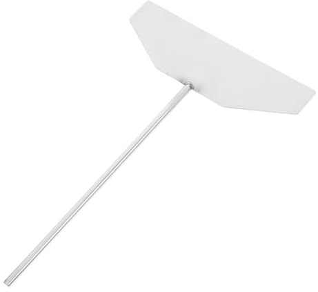 ibasenice Stainless Steel Crepe Spreader and Pancake Turner Small Size Professional Kitchen Tool for Uniform Batter Distribution Home Cooking Utensil