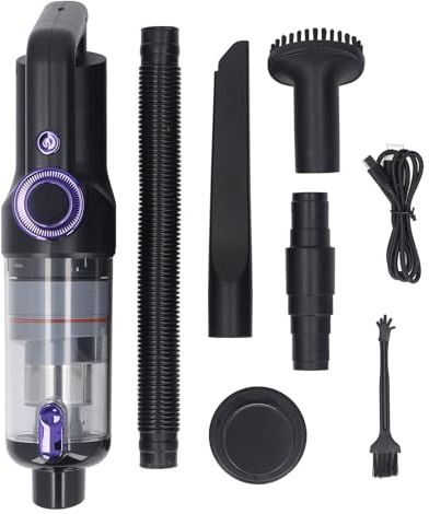 Aspirateur de voiture à main 14000PA, puissante aspiration, sans fil, Rechargeable, Mini Portable pour la maison, affichage HD, lumière LED