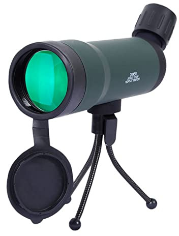 20x50 högdriven zoommonokulär, teleskop med FMC och BAK4-prisma, monokulär för jaktkonserter Resande landskap, bästa presenter till barn