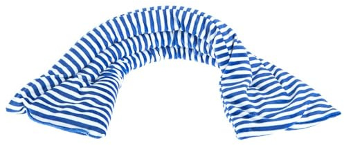 Pelucho - Bouillotte Tour de Cou - Bien-Être, Chaleur et Douceur - Bouillotte Sèche Micro-Ondable - Grains de Blé et Fleurs de Lavande - Fabriquée en France