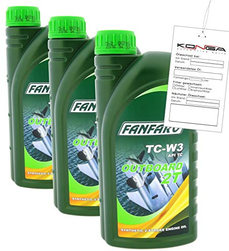 3 Liter FANFARO Outboard 2T API TC Außenbord 2 Takt NMMA TC-W3 Boot
