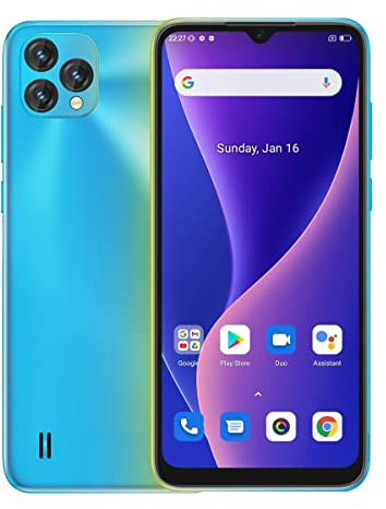 OSCAL C60 Android 11 4G Telephone Portable Débloqué, Helio A22 4 Go+32 Go, Smartphone Double SIM, Écran HD+ 6,53’’, Caméra 13MP+5MP, Batterie 4780mAh, GPS Bluetooth 5, Déverrouillage du Visage Pente
