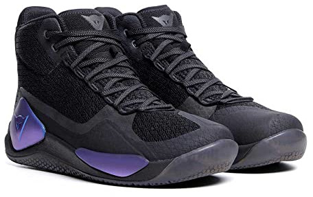 Dainese - Atipica Air 2 Anniversario Shoes, Sommer Motorradschuhe, Mesh Gewebe, Schützende Verstärkungen, Groundtrax Asymmetrische Sohlen, Schuhe Für Herren, Schwarz/Iridescent, 40