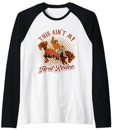 Dies ist nicht mein erster Rodeo-Western Raglan