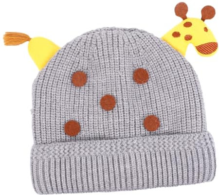VALICLUD Unisex Winter Wollstrickmütze Für Neugeborene Warme Strickmütze Für Kinder Modische Beanie Für Jungen Und Mädchen Winddicht Und Komfortabel Für Outdoor Aktivitäten Kuscheliges