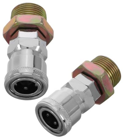 GLEAVI 2pcs Truck Air Tank Connector Gas Cans Fittings Quick Connect Adapter for Bbq