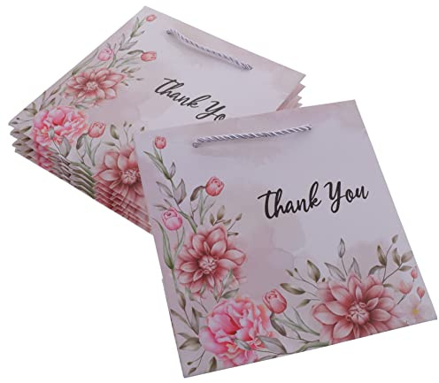SOPOTUTU 6 Stück Muttertags Geschenkset Pack Mittelgroße Papiertragetaschen Bunten Farben Geburtstagsfeiern Hochzeiten und Besondere Anlässe