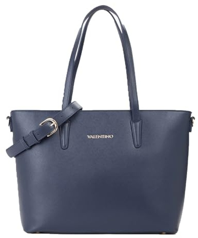 Valentino Schultertasche Shopper Zero Re Shopping Bag Blu Notte dunkelblau