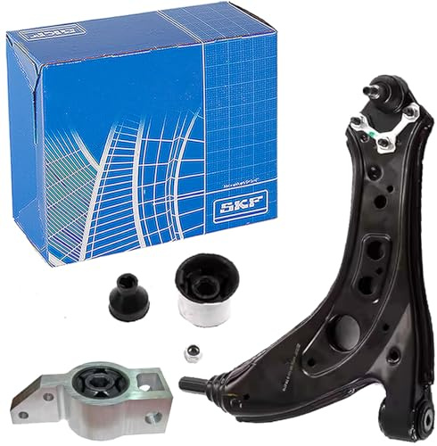 BandelOne enthält SKF Querlenker + Traggelenk + Lagerbuchse links für Polo 9N + Ibiza 4 Fabia