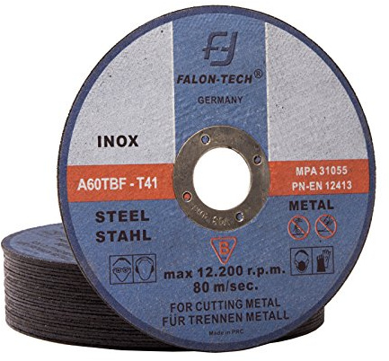 25x Metalltrennscheiben Flexscheiben Stahl Edelstahl 125x1,6(25-TAR-MET-125x1,6)
