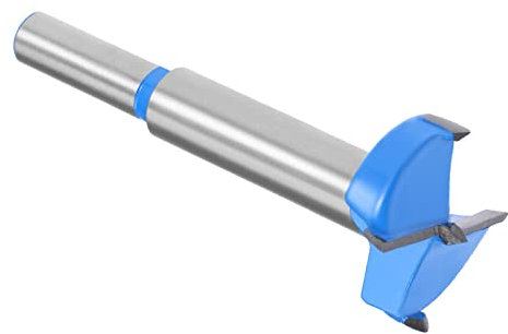 Kozelo Forstner Trapano Punta - 28mm Tungsteno Metallo Duro Trivella Apri per Legno Mobili Cerniera Lavorazione Legno Uso, Rotondo Gambo, Scuro Blu