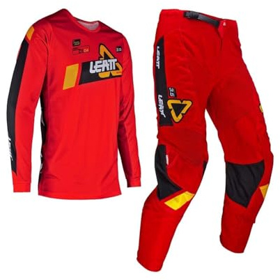 Leatt Conjunto de motocross 3.5 cómodo y transpirable para niño