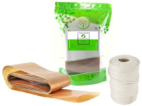 Kunstdarm 80mm/10m + Wurstgarn 80m - Metzger Kollagenhülle, Küchengarn