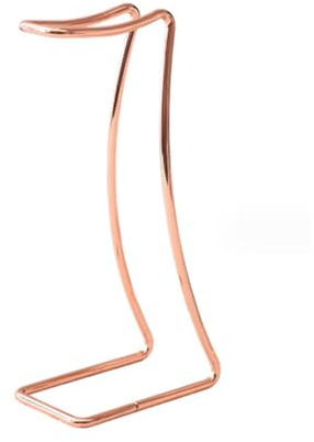 ARFUKA Headset Halterung Kopfhörer Ständer Universal Kopfhörer Halter für Over Ear Kopfhörer, Gaming Headset und Kopfhörerdisplay aus Metall Rosen Gold