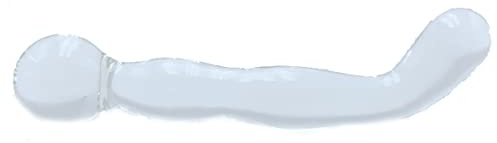 AAKOMA Consolador de cristal de doble extremo, pene de cristal, tapón Anal, estimulación del punto G, juguete sexual para masturbación masculina y femenina