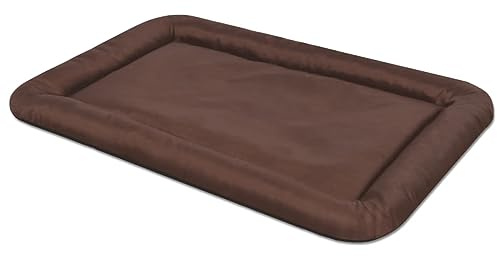 Homgoday Hundebett, Hundekissen,Hundebetten, Hundematte Hundematratze Haustierbett Hundeschlafplatz Hundebett für Haustiere Größe XL Braun