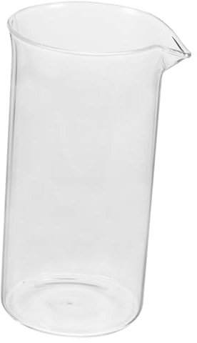 GRIRIW Sturdy Glass Beaker Handle and Filter 6 Cup Capacity Replacement Cup for Coffee and Tea Making for Cold Brew