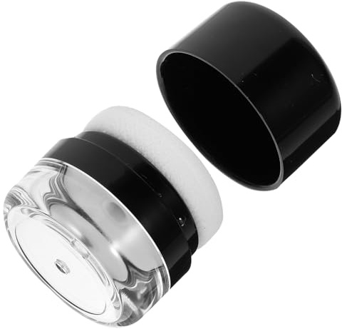 LOLIPPYY Boîte à Poudre Cosmétique Plastique Petite Étanche Avec Couvercle Pour Voyage Multifonction Échantillons Cosmétiques Usage Bébé Corps Visage