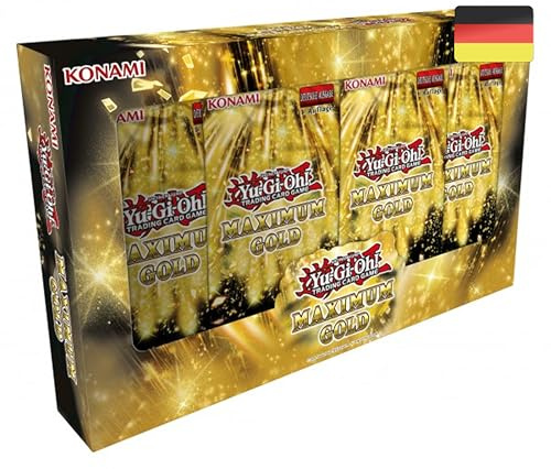 Maximum Gold - Booster Pack Box - Mago - Yugioh - Deutsch - OVP - 1. Auflage - mit RC-Fieldcenter
