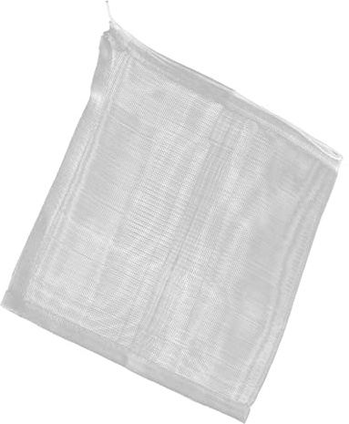 Filtermedienbeutel Aquarium 1000 ml - Nylonbeutel mit Reißverschluss | reißfester Nylonbeutel, feinmaschig, wiederverwendbar, für Filtermaterial, Aktivkohle, Zeolith, Resin, Süßwasser, Meerwasser