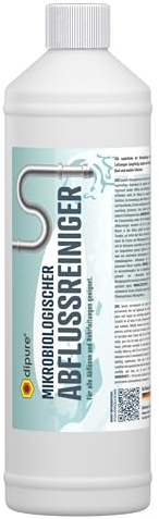 Mikrobiologischer Abflussreiniger - 1 Liter Flasche (Abfluss-Frei, Rohrreiniger)