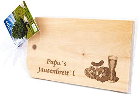 Zirbenjausenbrett Naturbelassen (Papa´s Jausenbrettl)
