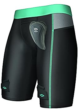 Shock Doctor Sd30060 Damen Kompressionsshorts mit Beckenprotektor