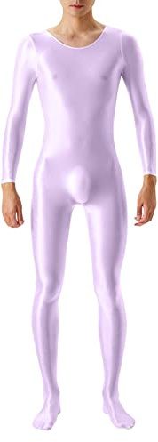 Combinaison de Compression Pour Homme - T-shirt Effet Mouillé - Rashguard Manches Longues en Latex - Pantalon de Compression - Survêtement de Fitness, Gym, Yoga