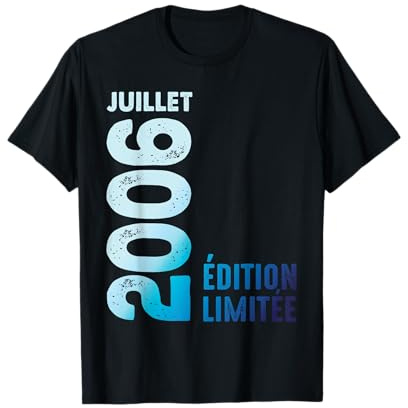 Édition limitée 2006 juillet 2006 rétro année 2006 vintage 2006 T-Shirt