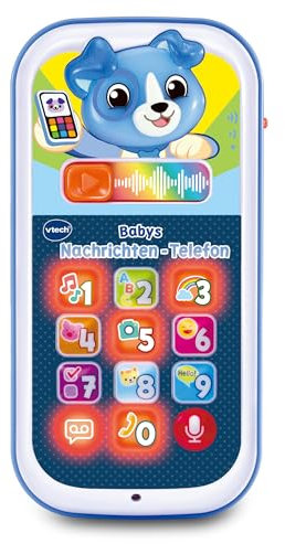 Vtech Babys Nachrichten-Telefon - Tolles Spiel-Handy - Für Kinder von 9-36 Monaten