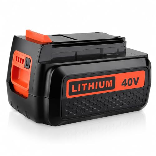 4,0Ah Akku Ersatz für Black und Decker 36V Akku Kompatibel mit LBXR36 BL20362 BL2536 LBX1540 LBX2040 LBX2540 LBX36 Lithium-Ionen Akku für Gartengeräte Elektrowerkzeuge
