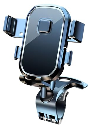 JNNJ Soporte-Movil-Coche Universal, Soporte Teléfono para Coche, Soporte Telefono Coche Rotación 360, Soporte-Movil-Coche Ventosa Súper Estable Salpicadero, Soporte Teléfono Coche Superestable