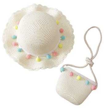 CALLARON rol Sombrero De Paja para Cosplay Bolso para Playa De Sombrero Bolsa para Cosplay Accesorios para Role Playing