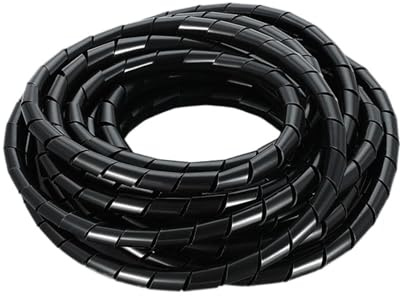 organizzatore per cavi, 1 metri 3 metri 5 metri Guaina protettiva for tubo flessibile a spirale 3 mm 4 mm 5 mm 6 mm 8 mm Guaine for la gestione dei cavi Avvolgimento del filo Tubo Manicotto(4mm,3 mete
