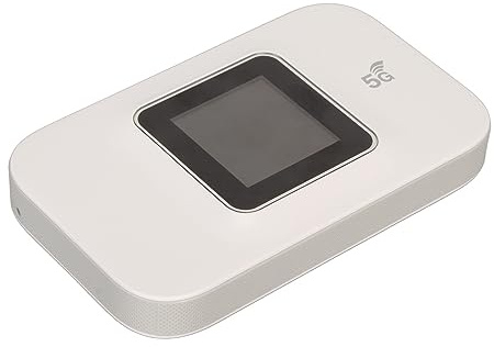 KIMISS Hotspot WiFi Mobile 4G - Mini Router Portatile LTE con Slot per Scheda SIM, Supporta 10 Dispositivi, Compatibile con e, Batteria da 3000 MAh per Viaggi e Uso Esterno