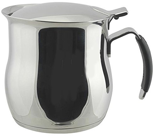 ILSA Caffettiera teiera a servire 10 Tazze 100cl (1 Lt) modello Acciaio inox 18/10